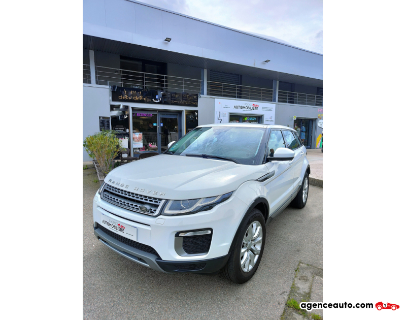 Achat voiture occasion, Auto occasion pas cher | Agence Auto Land Rover Range Rover Evoque 2.0 TD4 150 HSE DYNAMIC 4WD Blanc Année 2018 Manuelle Diesel